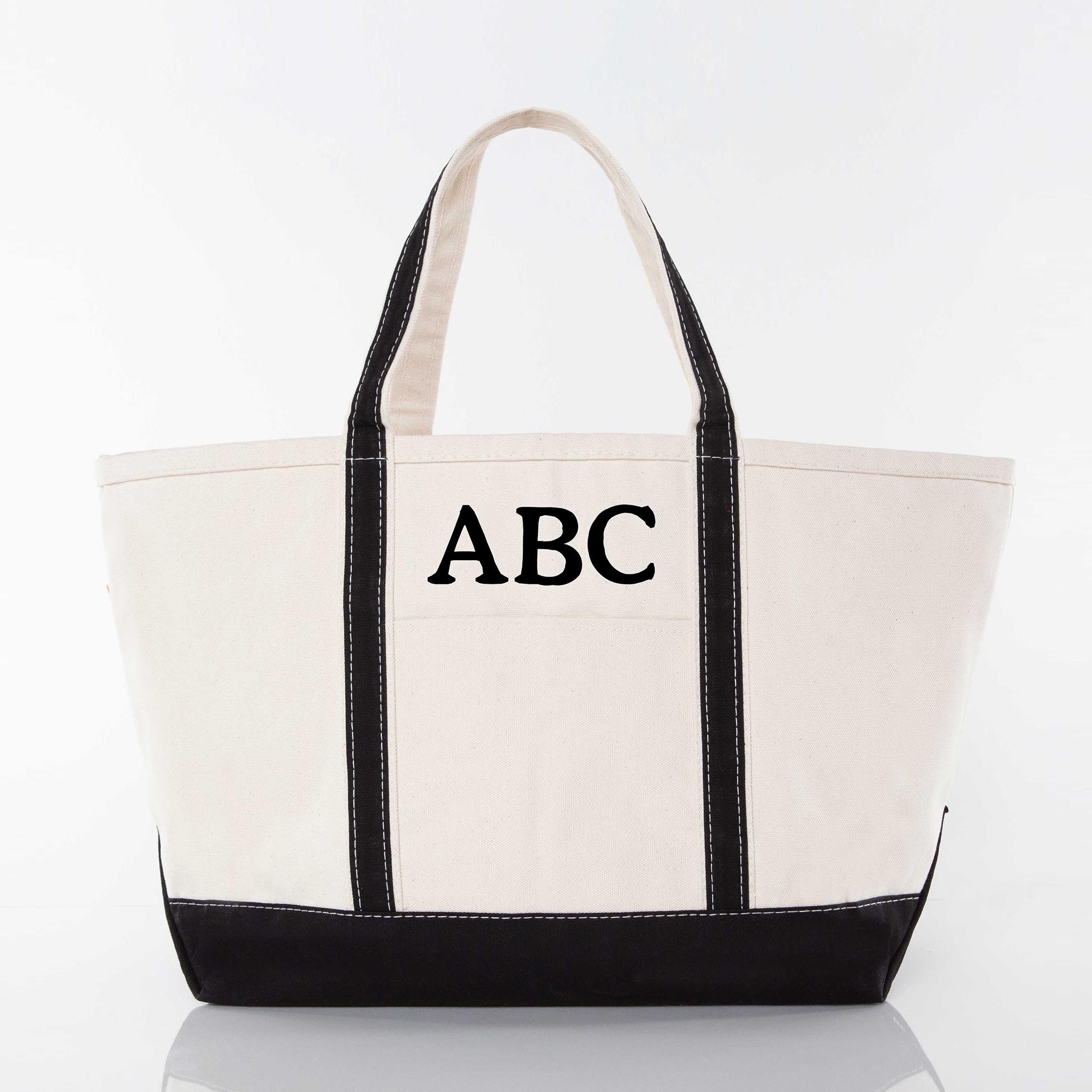 ✏️ Large Classic Canvas Tote (Customizable)