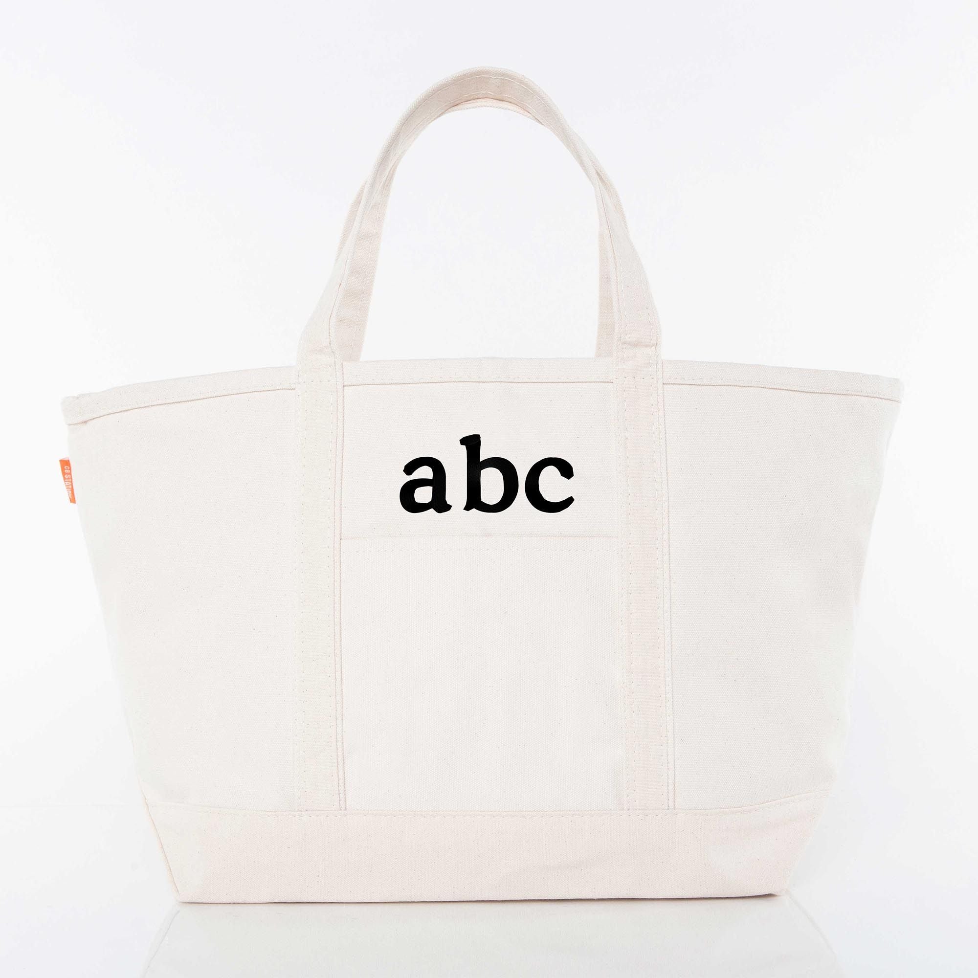 ✏️ Large Classic Canvas Tote (Customizable)