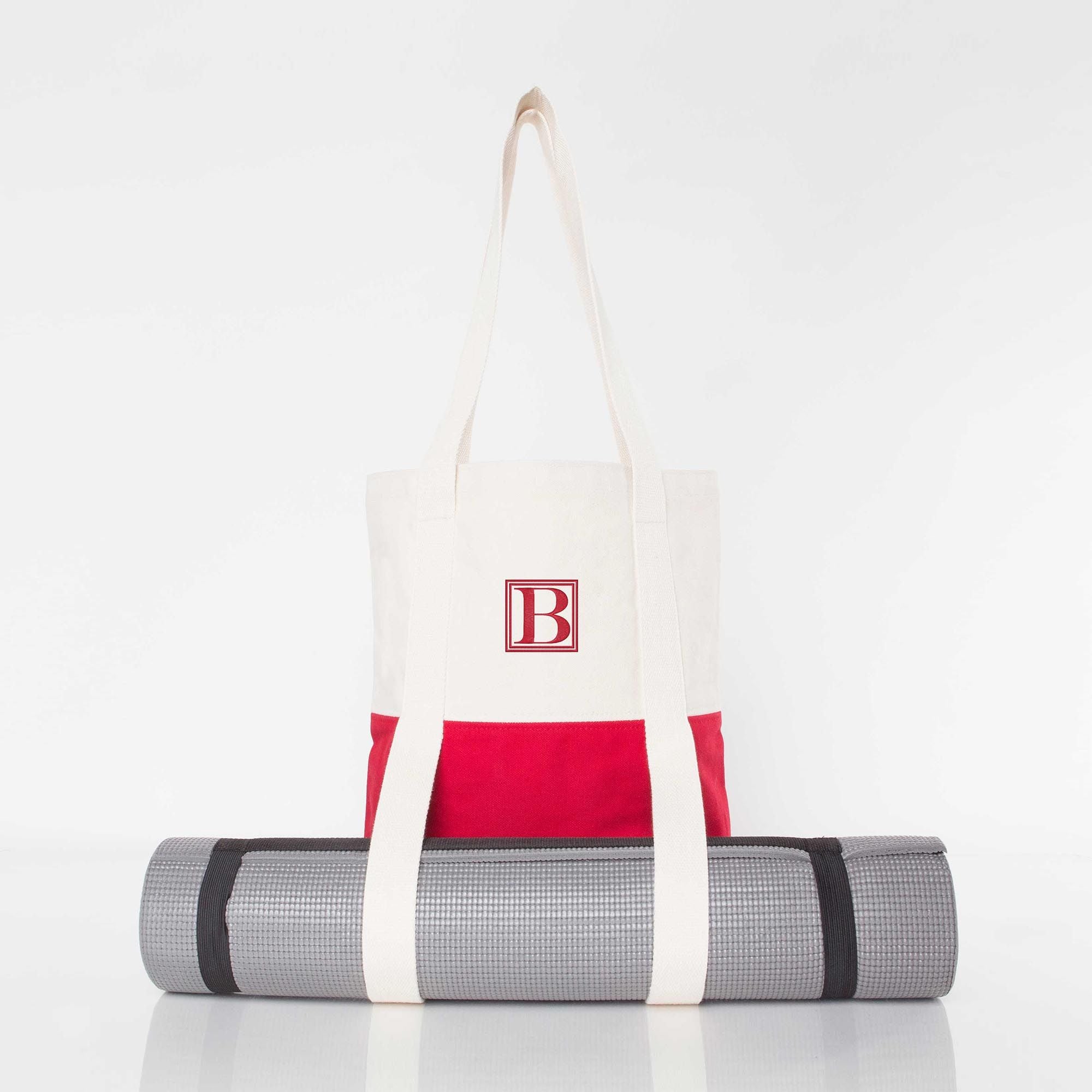 ✏️ Yoga Tote, Canvas (Customizable)