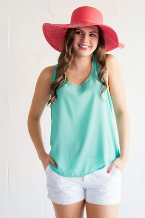 Personalized Monogrammed Womens Floppy Hat - Gifts Happen Here - 10