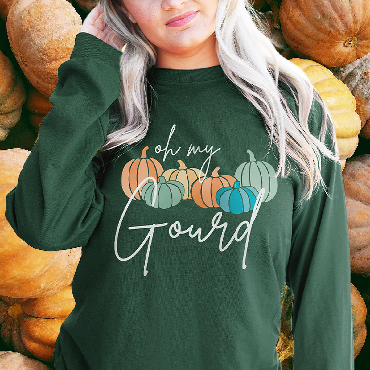 Oh My Gourd Long Sleeve Shirt