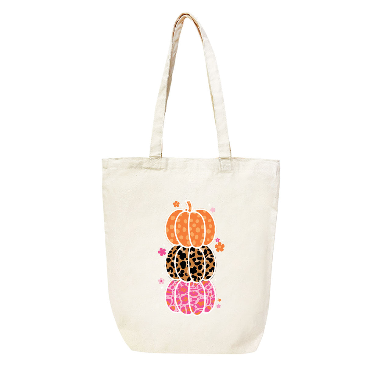 Pumpkin Stack Bag - Canvas Large Sack