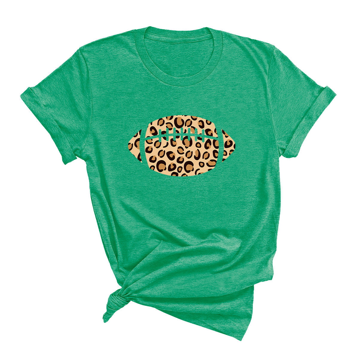 Leopard Football T-Shirt