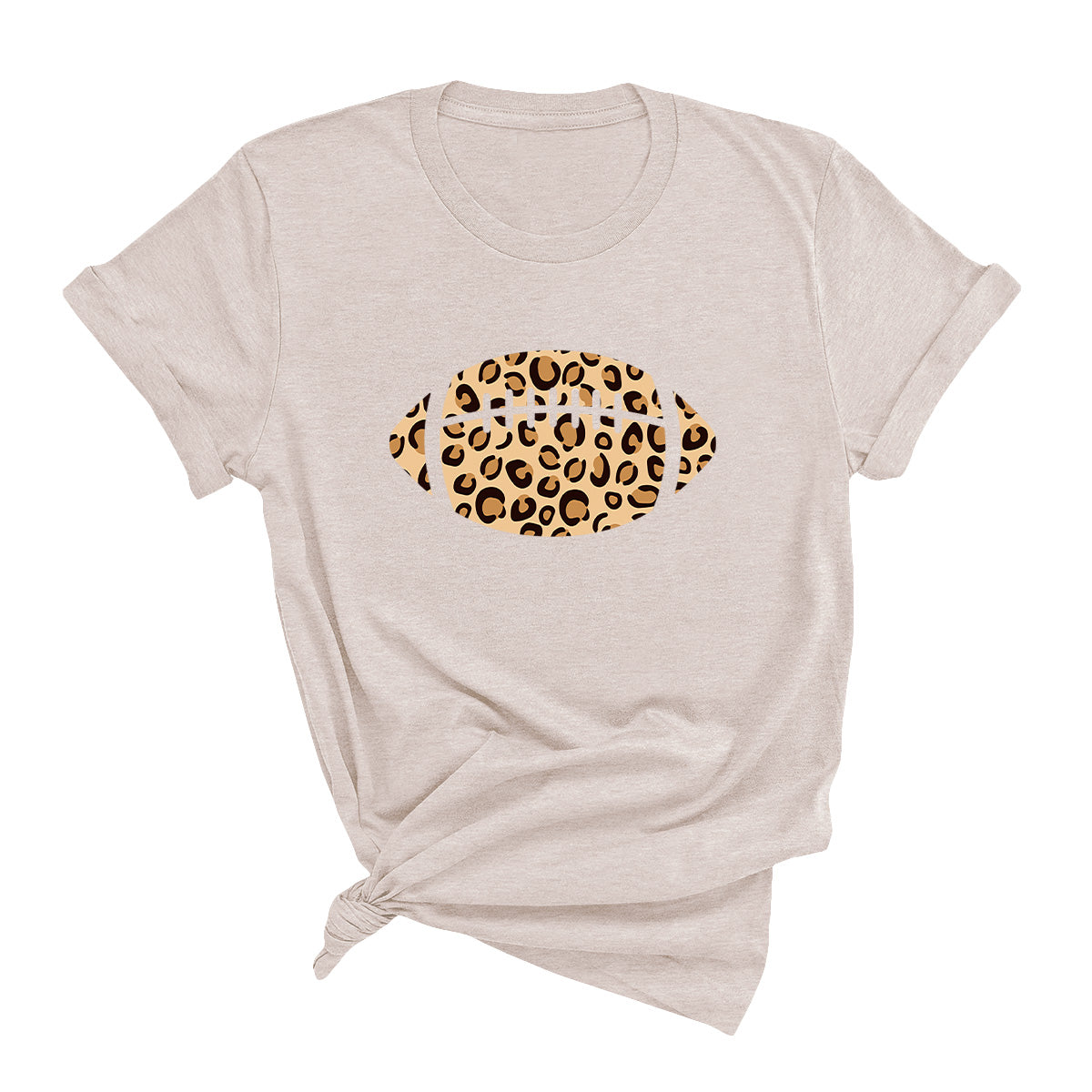 Leopard Football T-Shirt