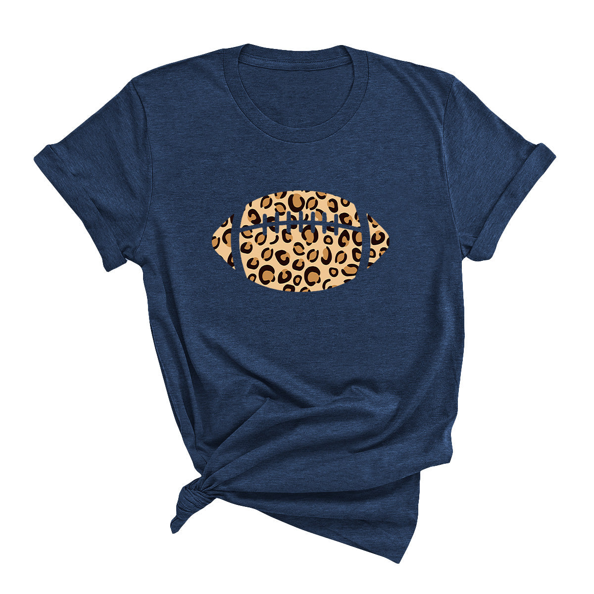 Leopard Football T-Shirt