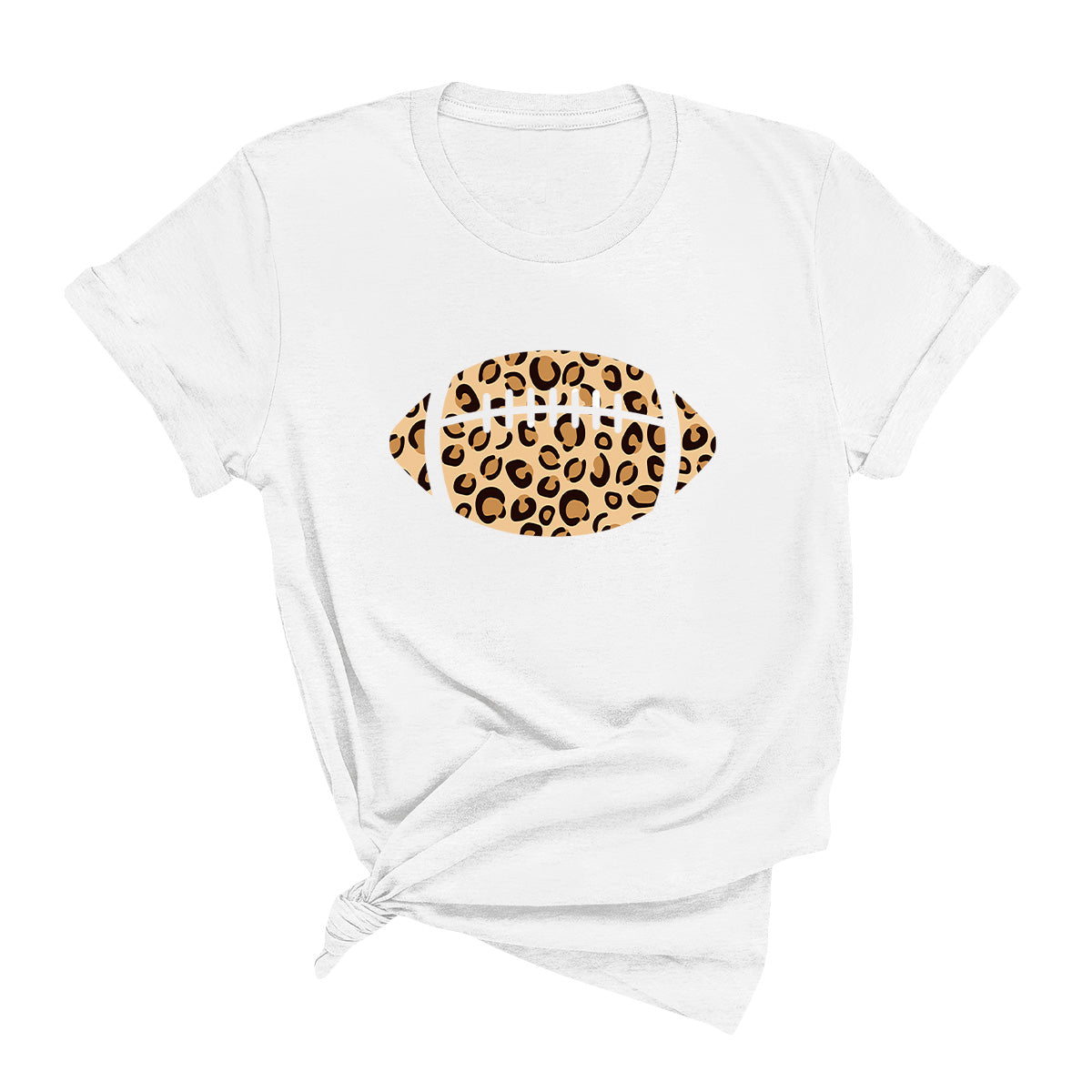 Leopard Football T-Shirt