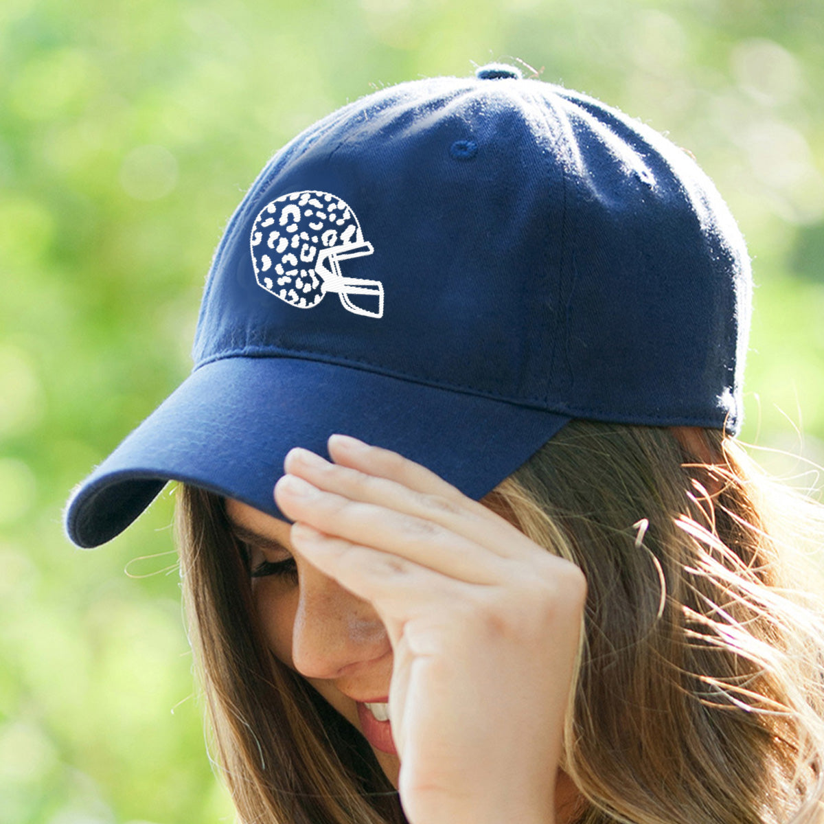 Leopard Helmet Hat, Baseball Cap