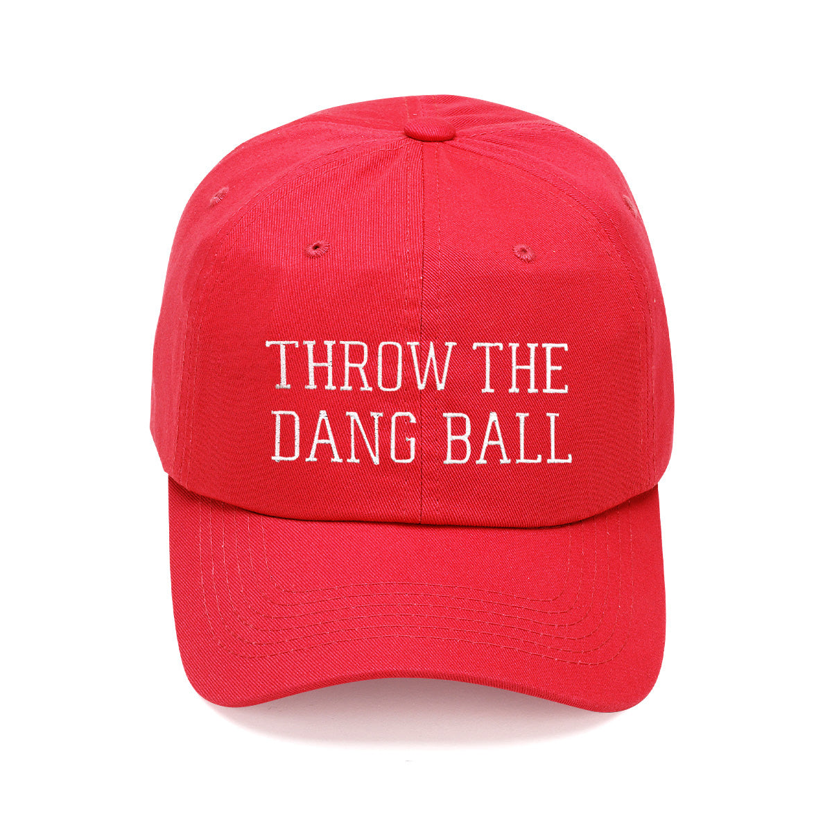 Throw The Dang Ball Hat, Baseball Cap