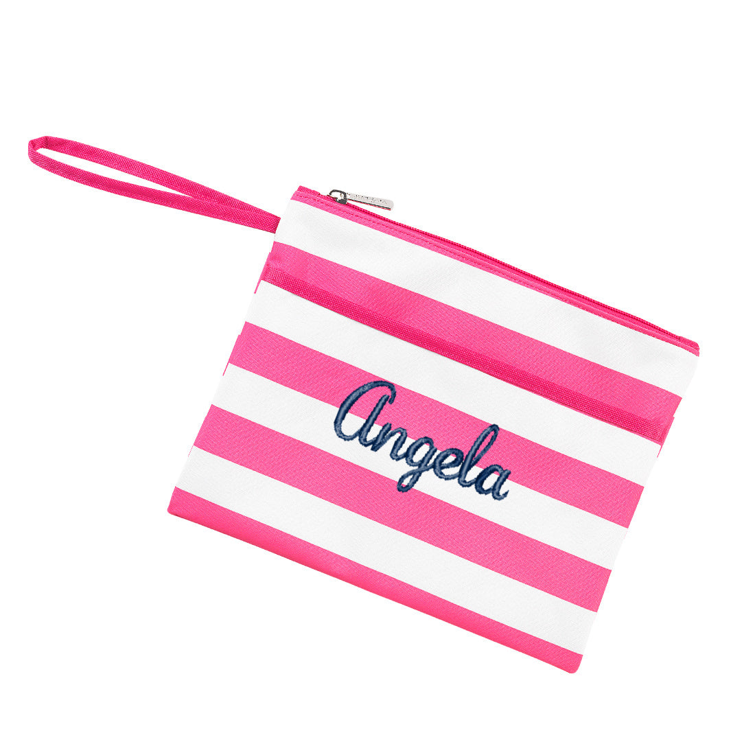 ✏️ Zip Pouch Bag with Wristlet - Bikini Bag - Wet Pouch (Customizable)