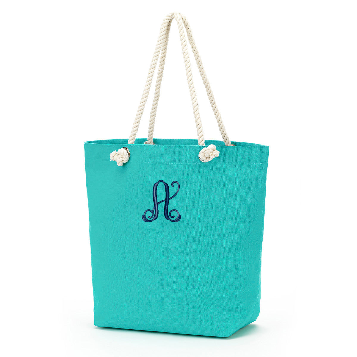 ✏️ Beach Bag with Knotted Rope Straps (Customizable)