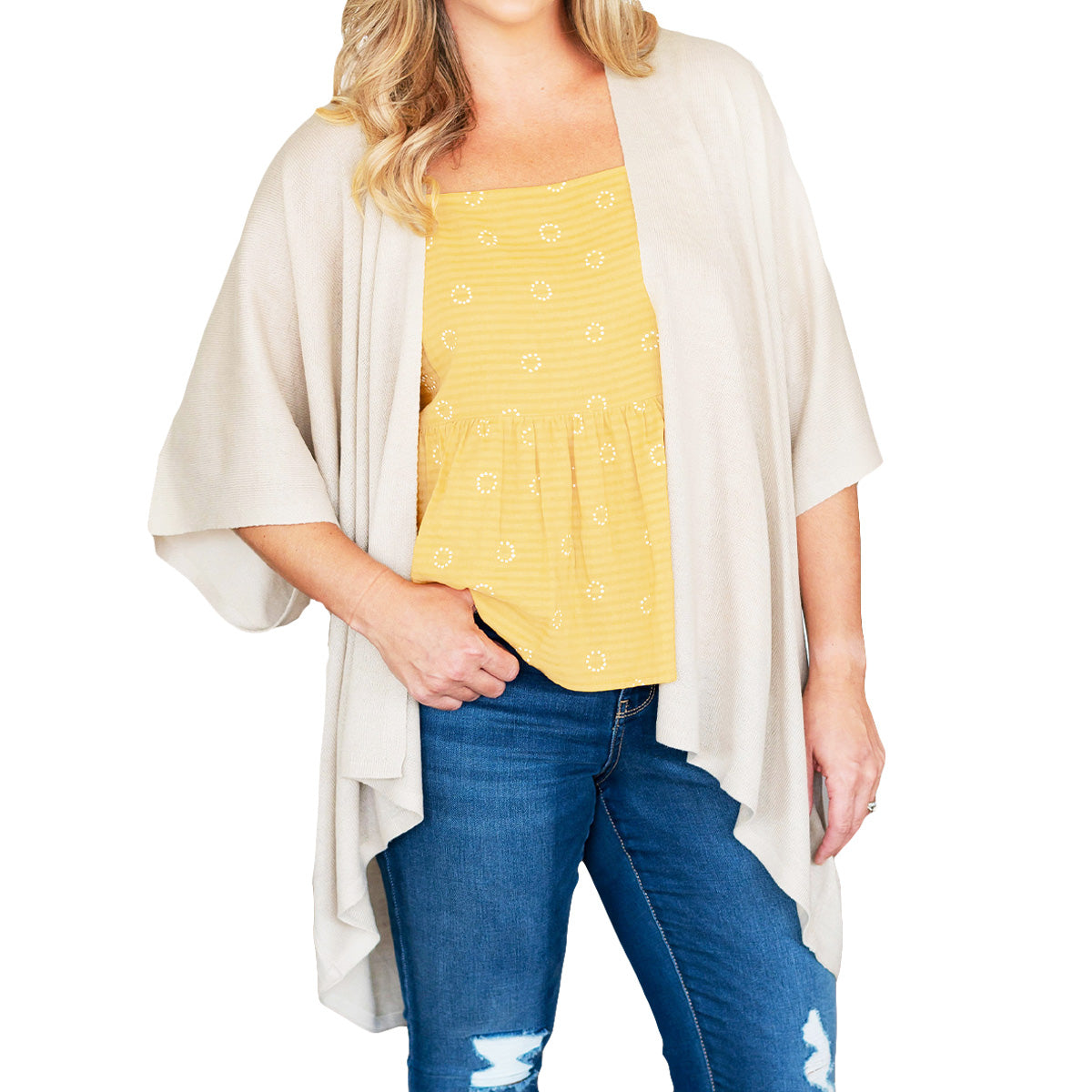 Wrap, Shawl Top, Lightweight Cover-Up