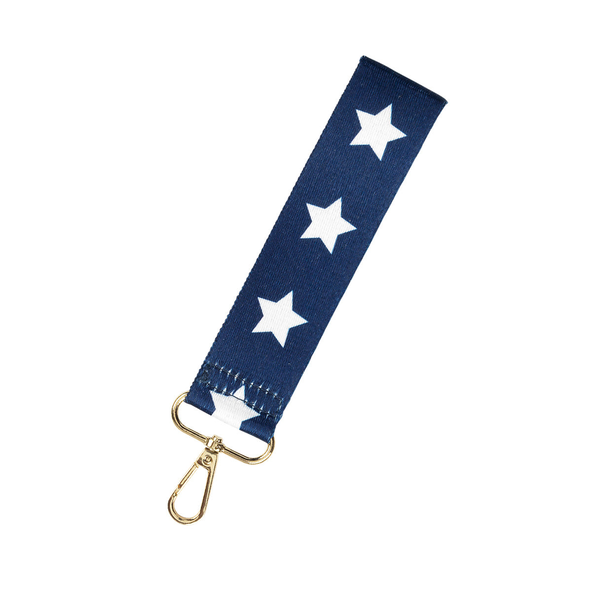 Wristlet Strap Keychains with Gold Accents