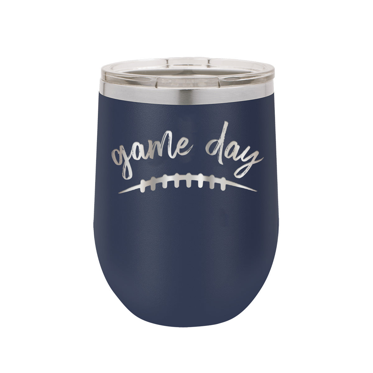 Game Day - Insulated, Stainless, Stemless Wine Cup - 12oz